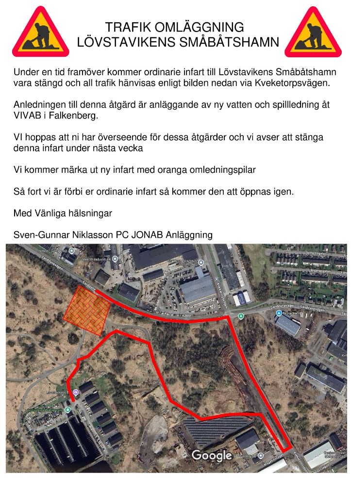 Lovsta trafik 2025